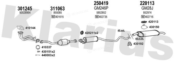 Klarius 390925E