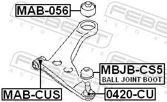 Febest MAB-CUS