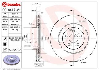 Brembo 09.A817.21