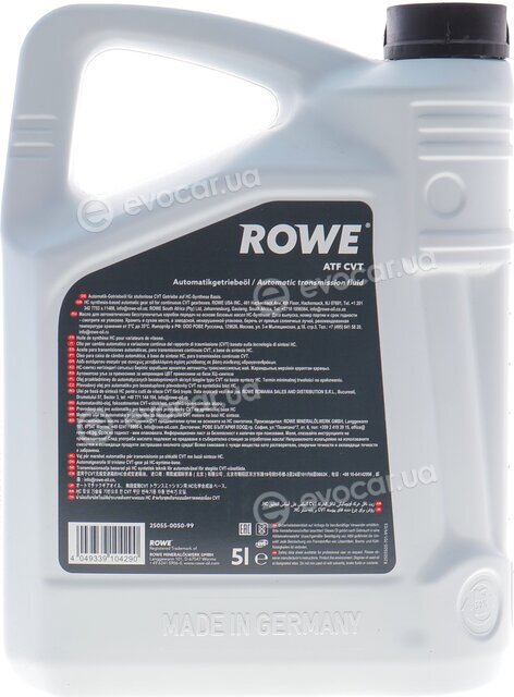 Rowe 25055-0050-99