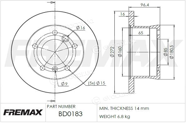 Fremax BD-0183