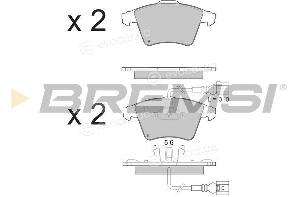 Bremsi BP3142