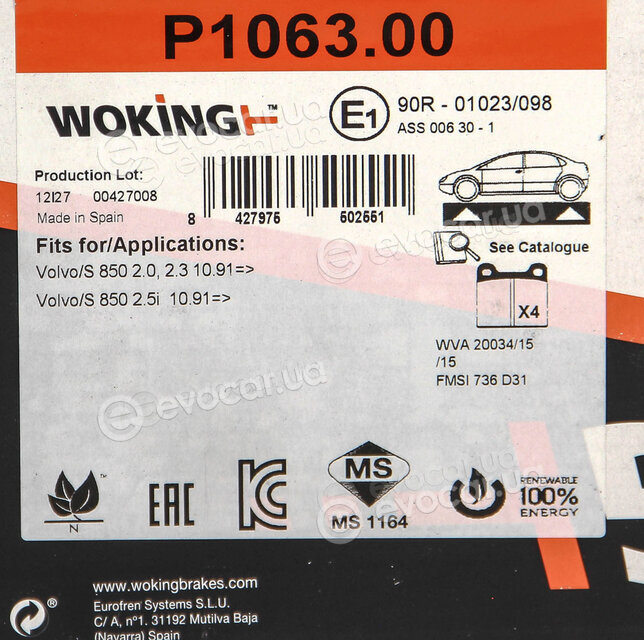 Woking P1063.00