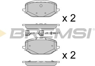 Bremsi BP3952