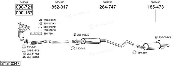 Bosal SYS10347