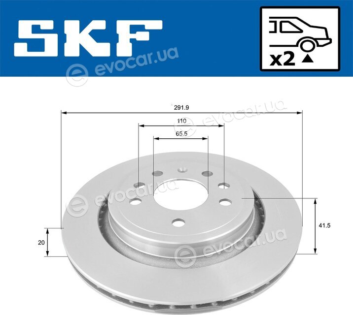 SKF VKBD 90370 V2