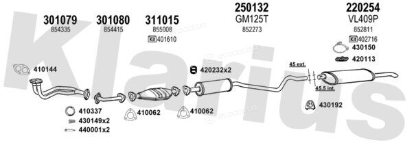 Klarius 390609E