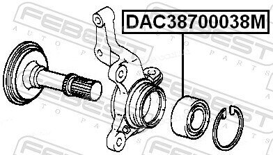 Febest DAC38700038M