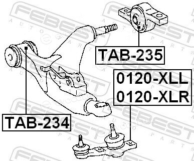 Febest 0120-XLR