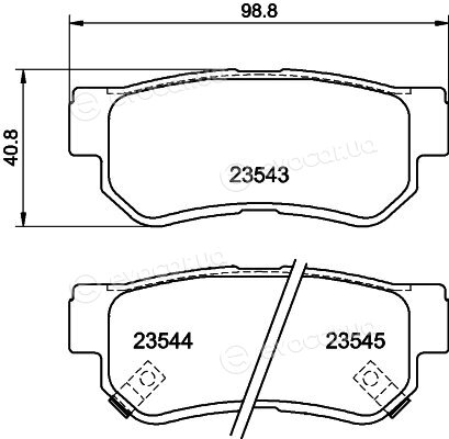 Hella Pagid 8DB 355 009-971