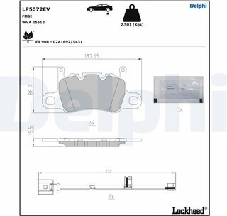 Delphi LP5072EV