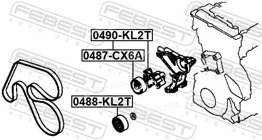 Febest 0488-KL2T