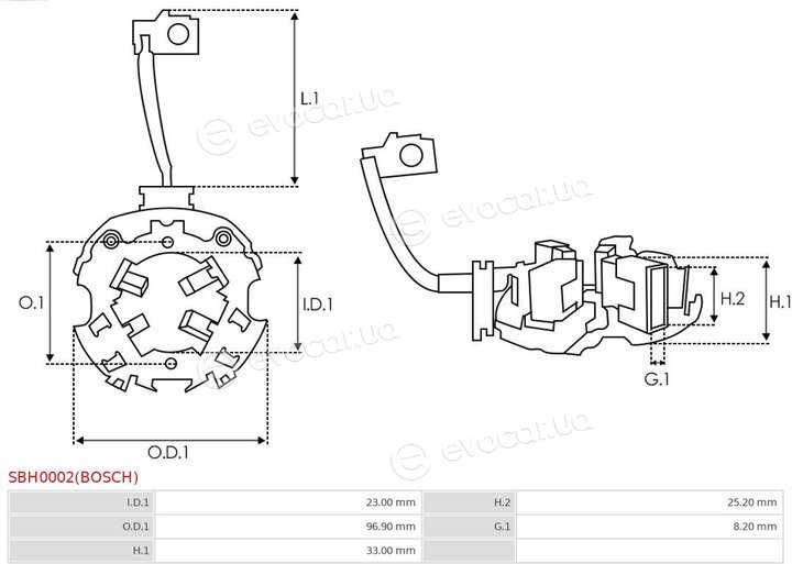 AS SBH0002(BOSCH)