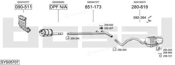 Bosal SYS05707