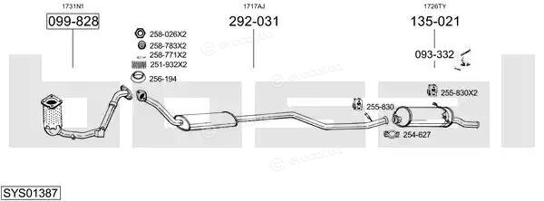 Bosal SYS01387