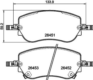 Hella Pagid 8DB 355 043-861