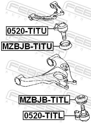Febest 0520-TITU