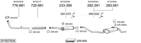 Bosal SYS07834