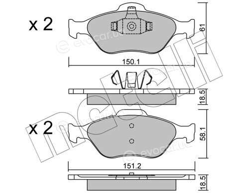 Metelli 22-0316-0