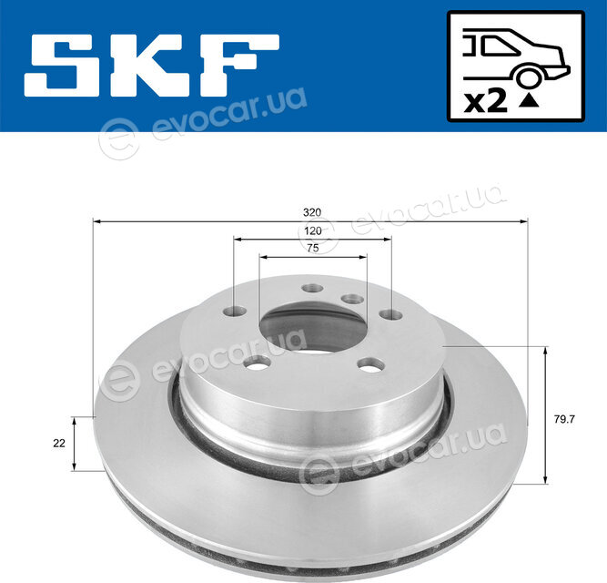 SKF VKBD 90415 V2