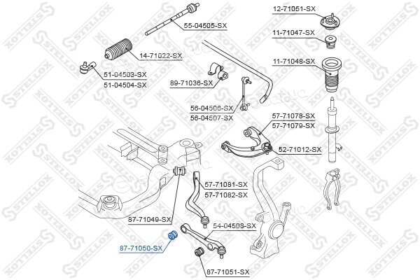Stellox 87-71050-SX