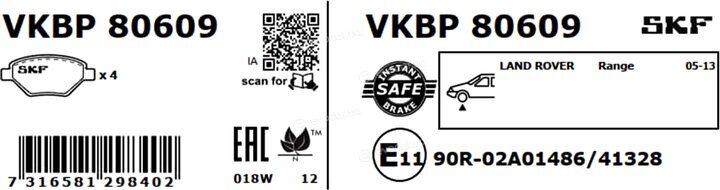 SKF VKBP 80609