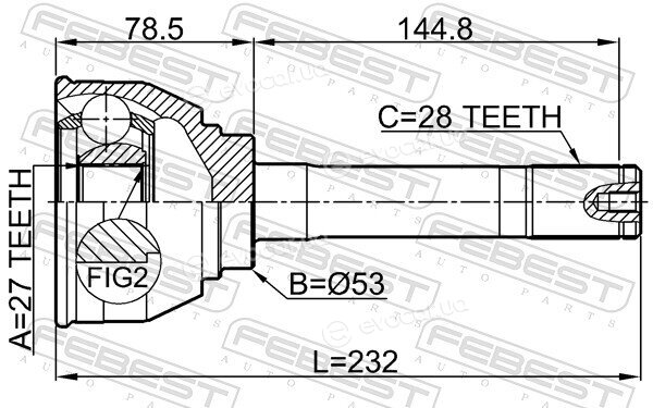 Febest 1410-KOR