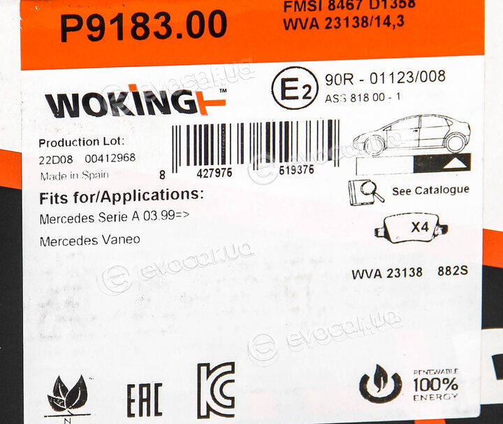 Woking P9183.00