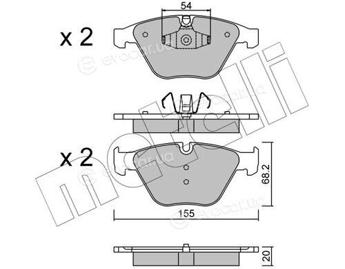 Metelli 22-0558-6