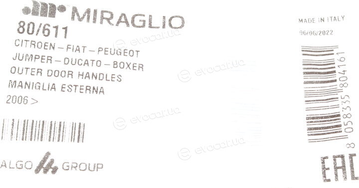 Miraglio 80/611