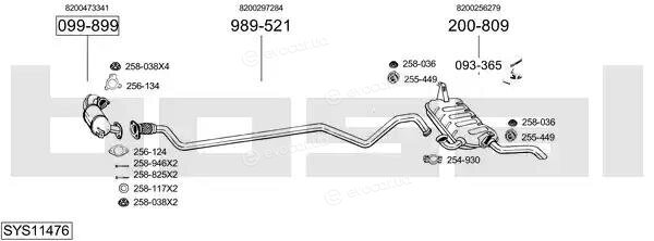 Bosal SYS11476