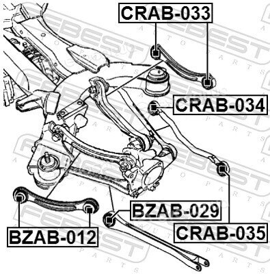 Febest CRAB-033