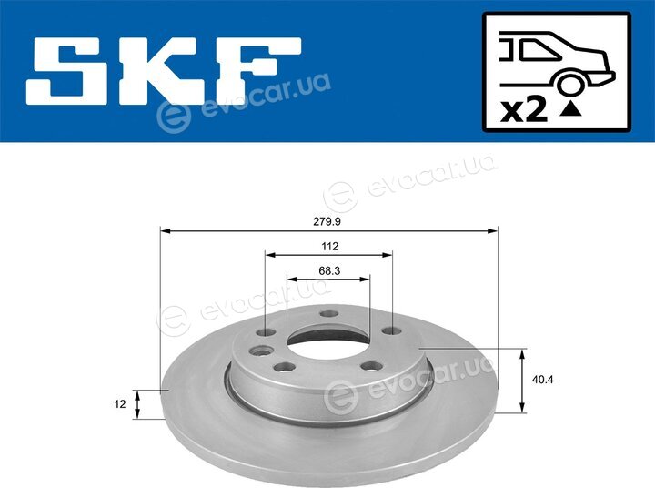 SKF VKBD 90503 S2