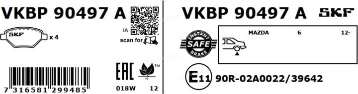 SKF VKBP 90497 A