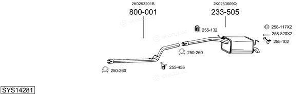 Bosal SYS14281