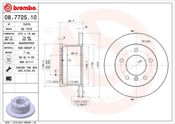 Brembo 08.7725.10
