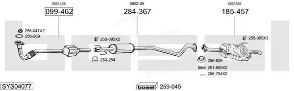 Bosal SYS04077