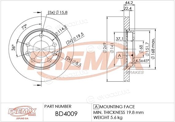 Fremax BD-4009