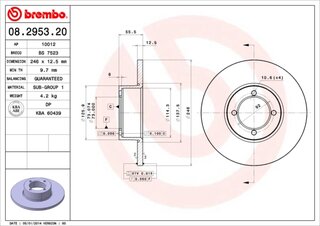 Brembo 08.2953.20