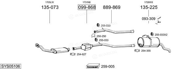 Bosal SYS05106