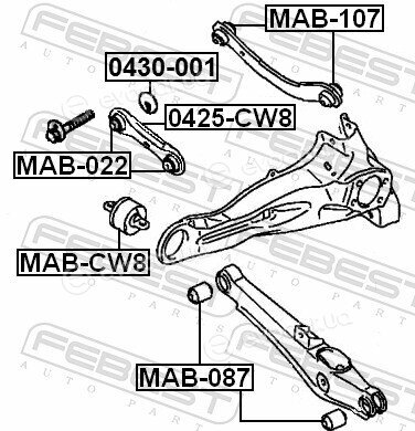 Febest 0425-CW8