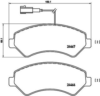 Brembo P 23 136