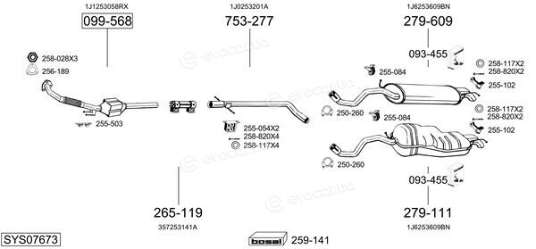 Bosal SYS07673