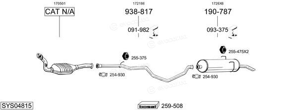 Bosal SYS04815