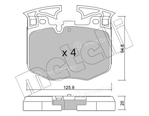 Metelli 22-1146-0