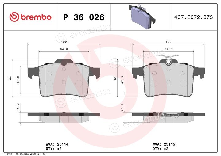Brembo P 36 026
