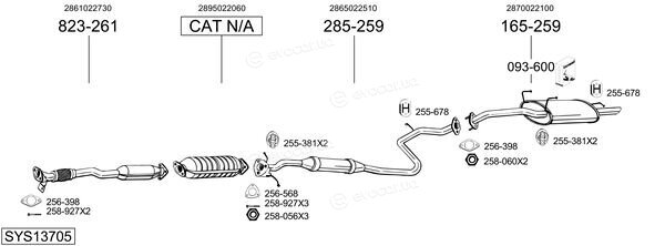 Bosal SYS13705