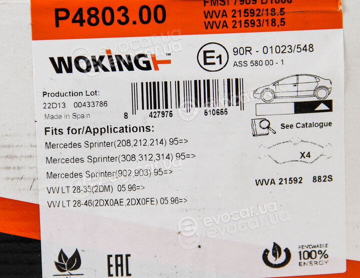 Woking P4803.00