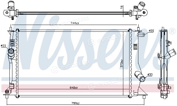 Nissens 68503