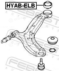 Febest HYAB-ELB